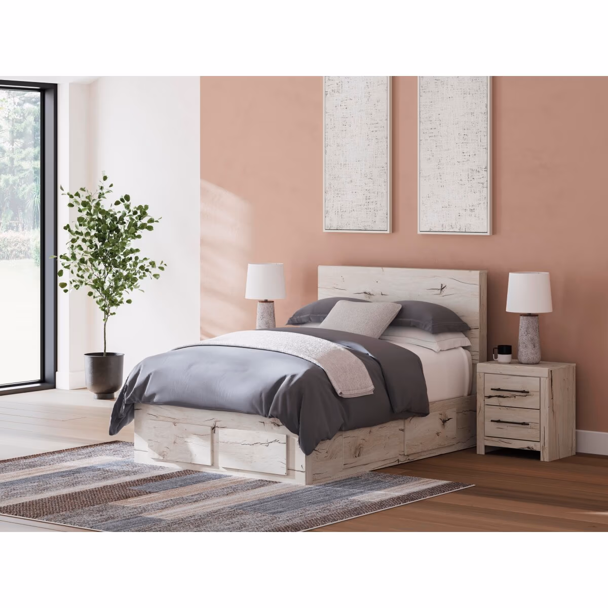 Lawroy Full Storage Bed and Nightstand - Image 18