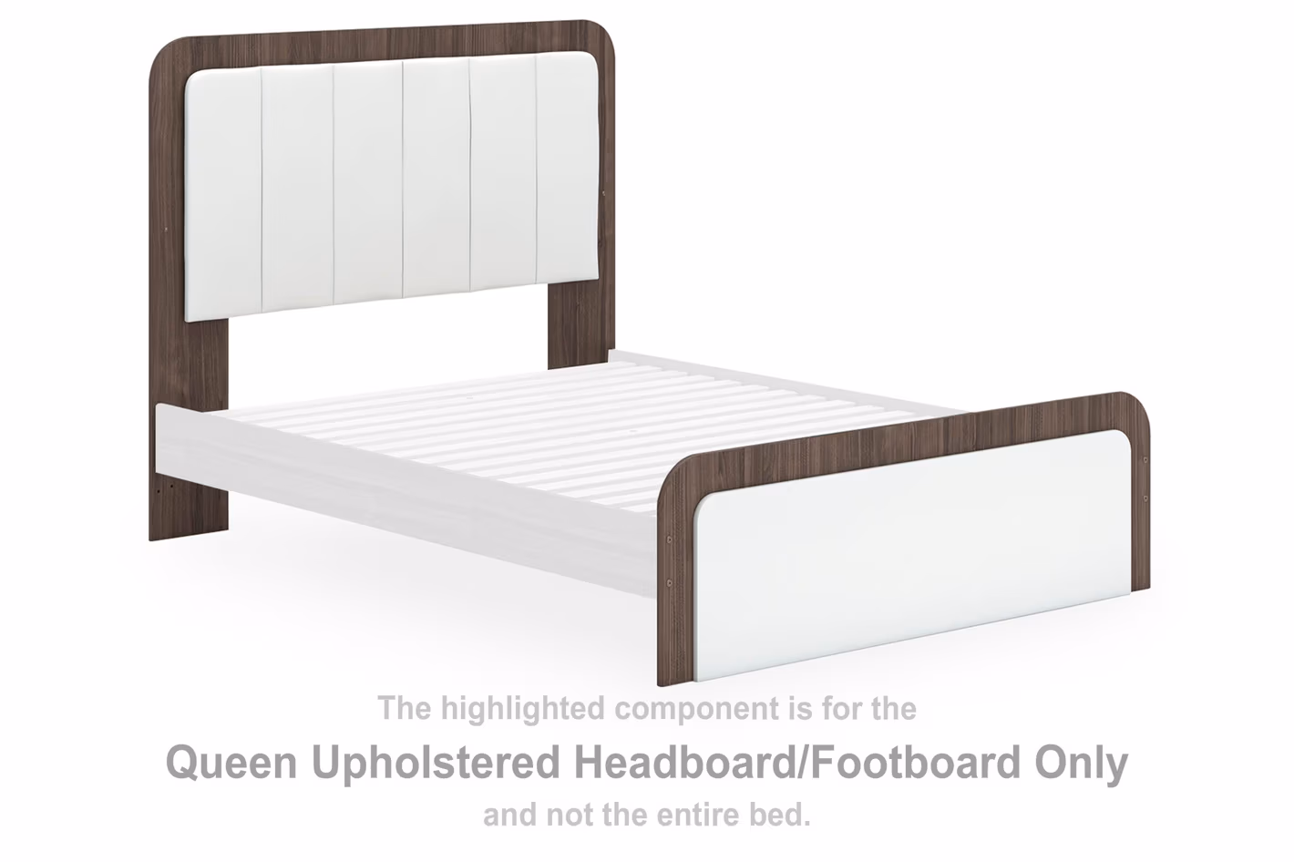 Kendanport Queen Upholstered Headboard/Footboard