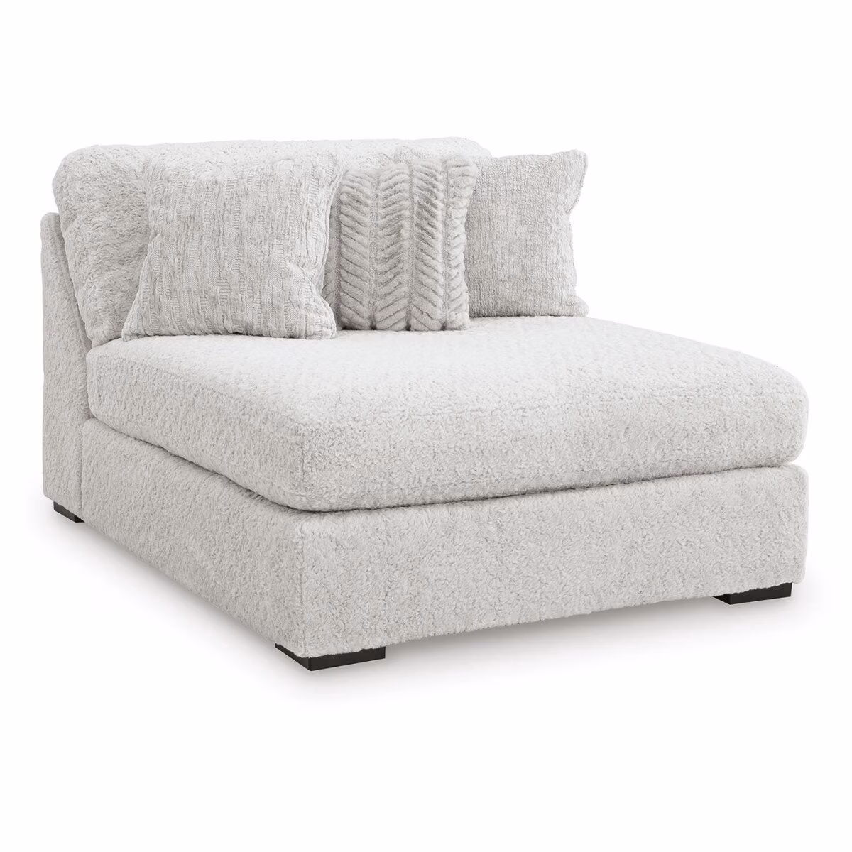 Cuddle Plush Oversized Armless Chaise - Image 2