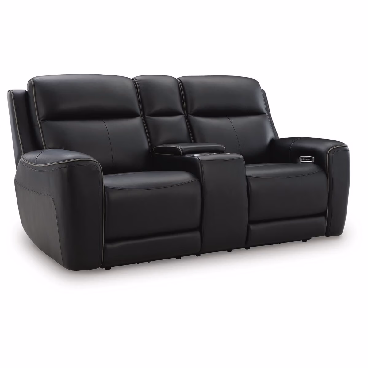 5Z-Comfort Power Reclining Loveseat with Console - Image 2