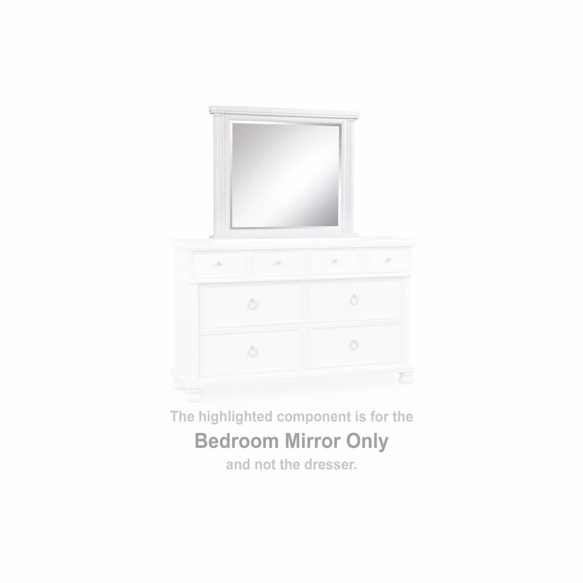Rowlenstown Bedroom Mirror - Image 3