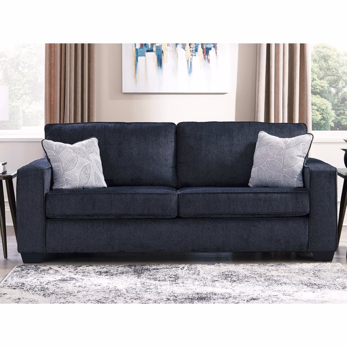 Altari Queen Sofa Sleeper, Loveseat, Chair and Oversized Ottoman - Image 10