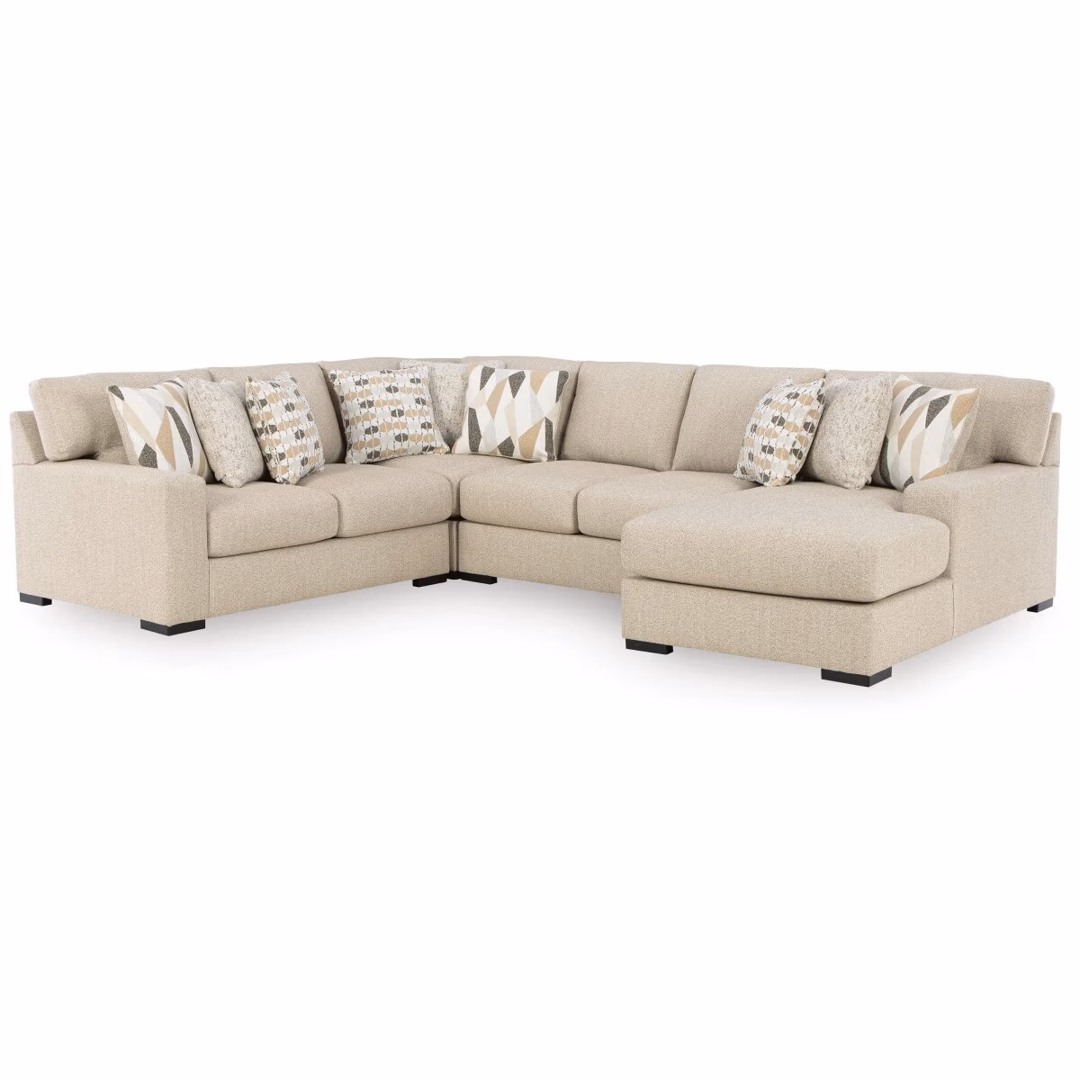 Laurelgrove 4-Piece Sectional with Chaise - Image 2