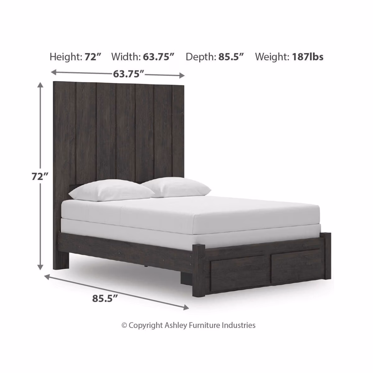 Fraluna Queen Panel Storage Bed - Image 5