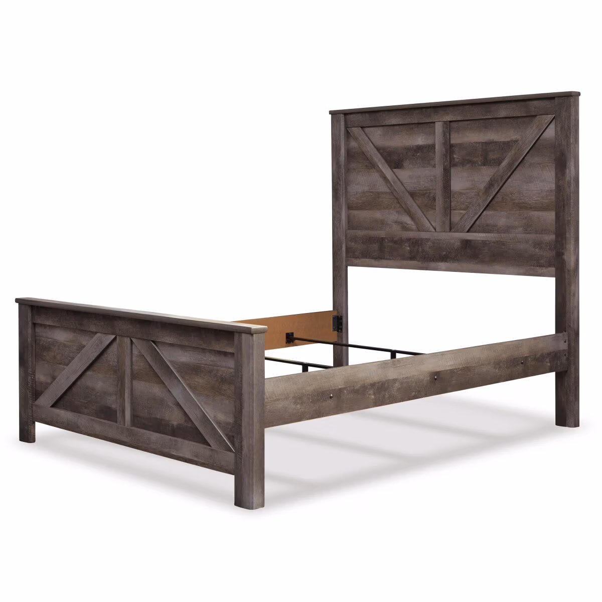 Wynnlow Queen Crossbuck Panel Bed - Image 4