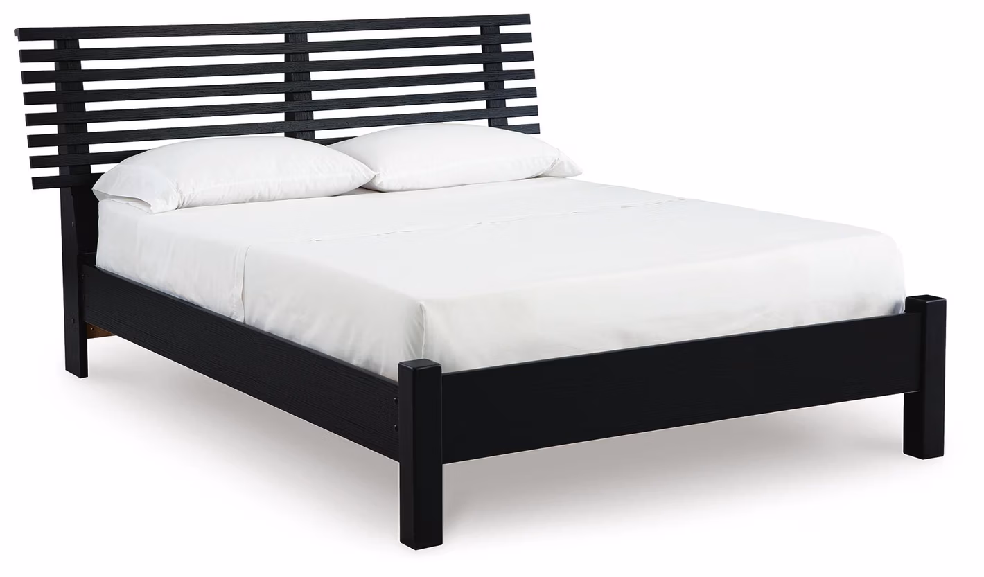 c57babe4612101c5989852d0bad9a540 Danziar Full Slat Panel Bed - Image 1