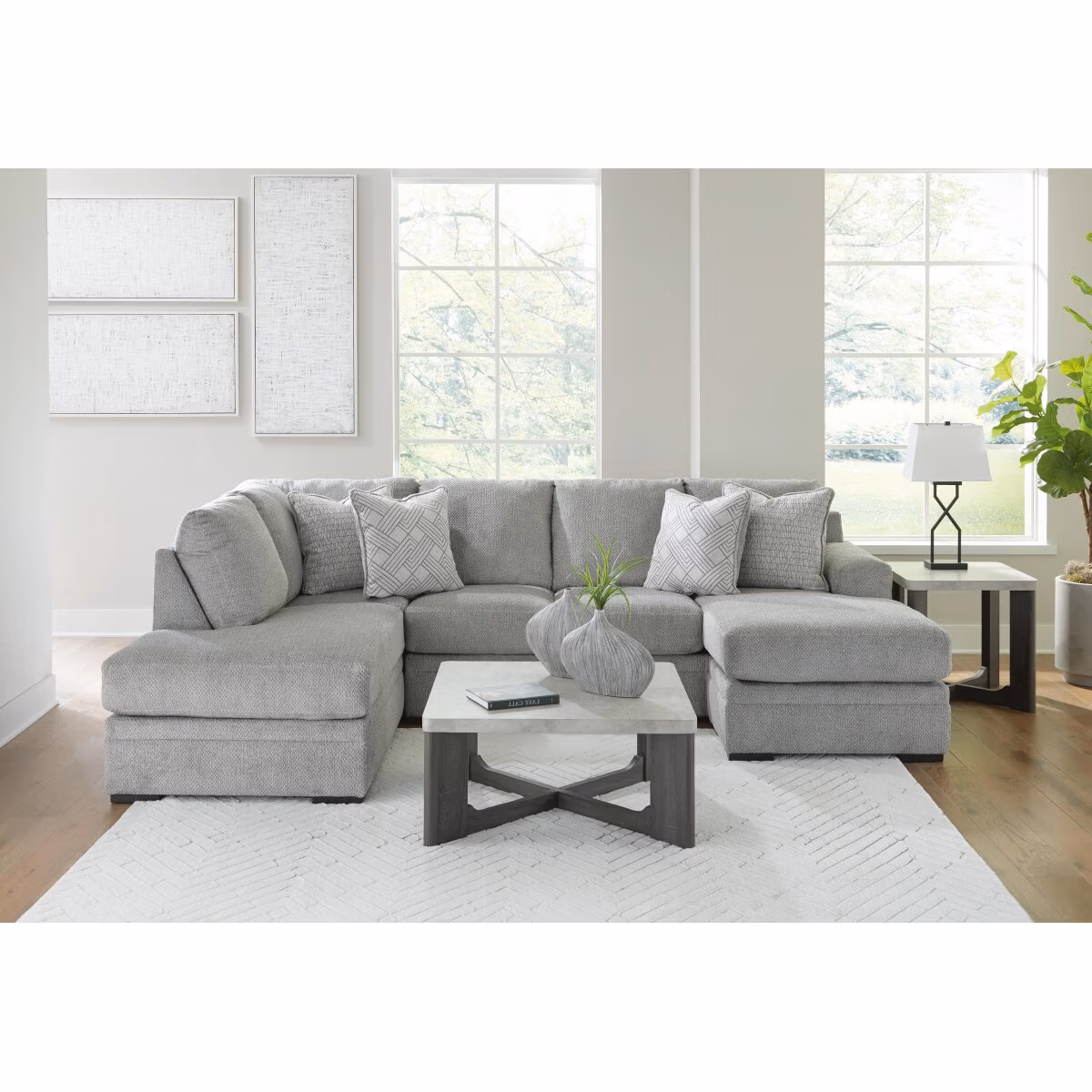 Casselbury 2-Piece Sectional with Chaise - Image 4