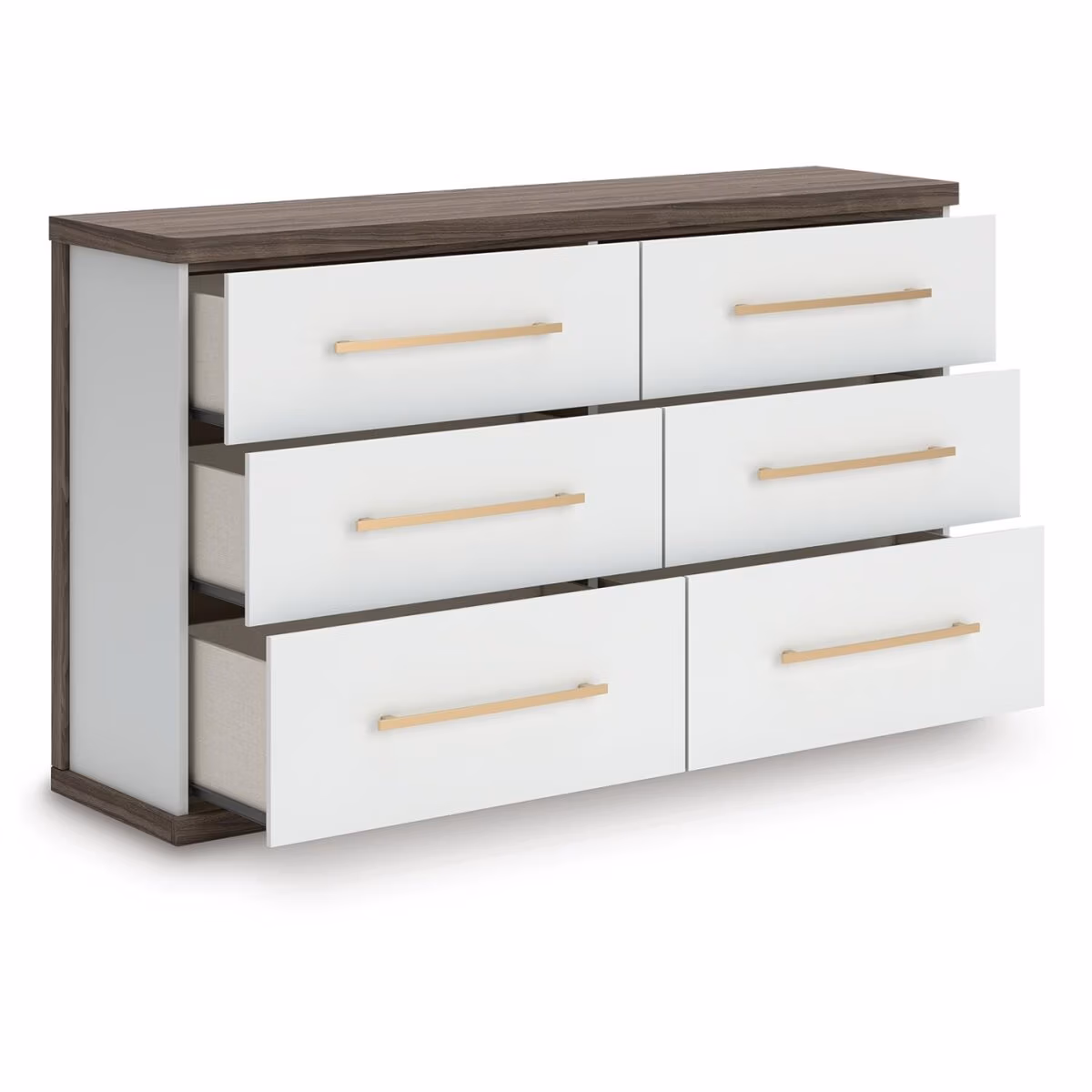 Kendanport King Upholstered Bed, Dresser and Nightstand - Image 5