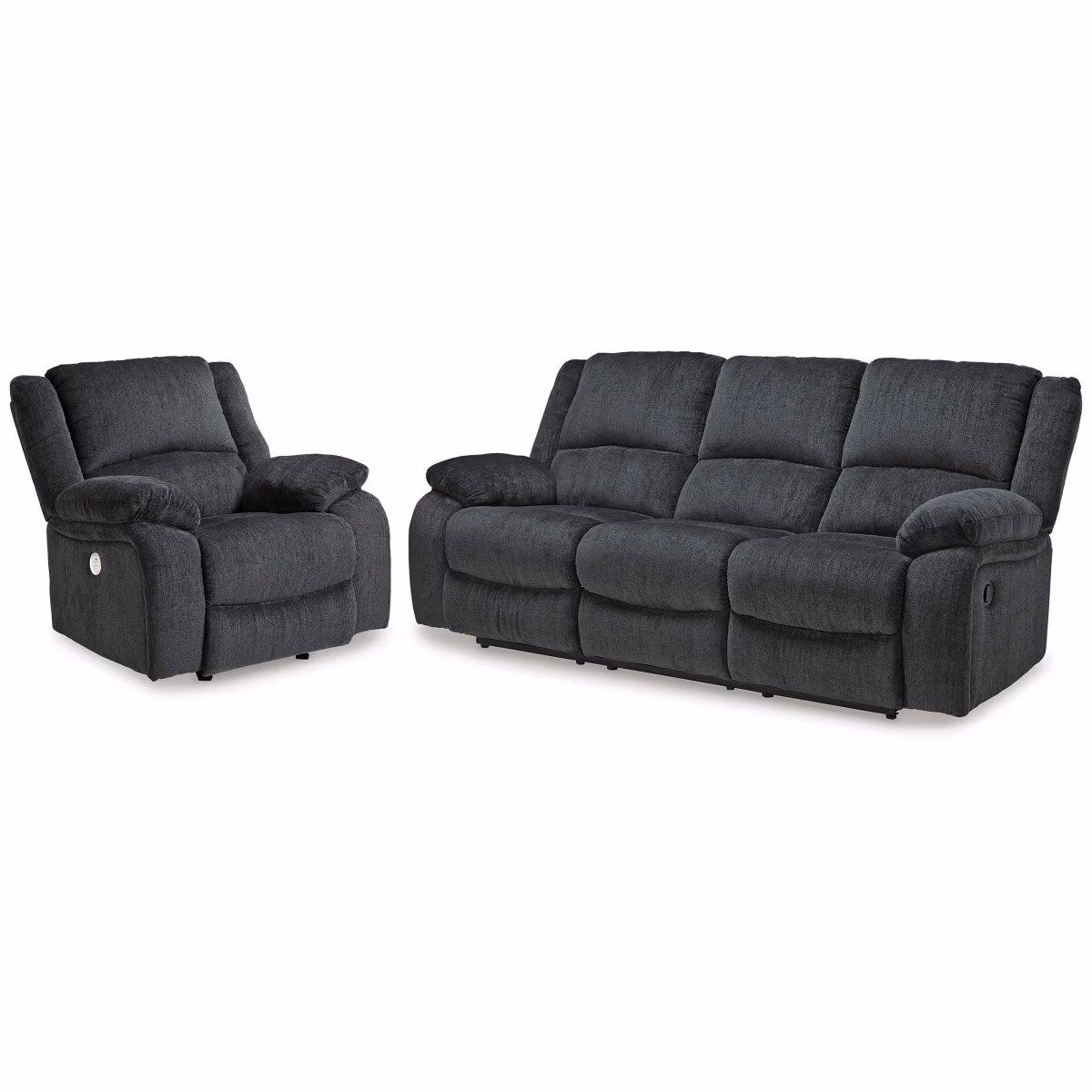 Draycoll Reclining Sofa and Power Recliner - Image 2