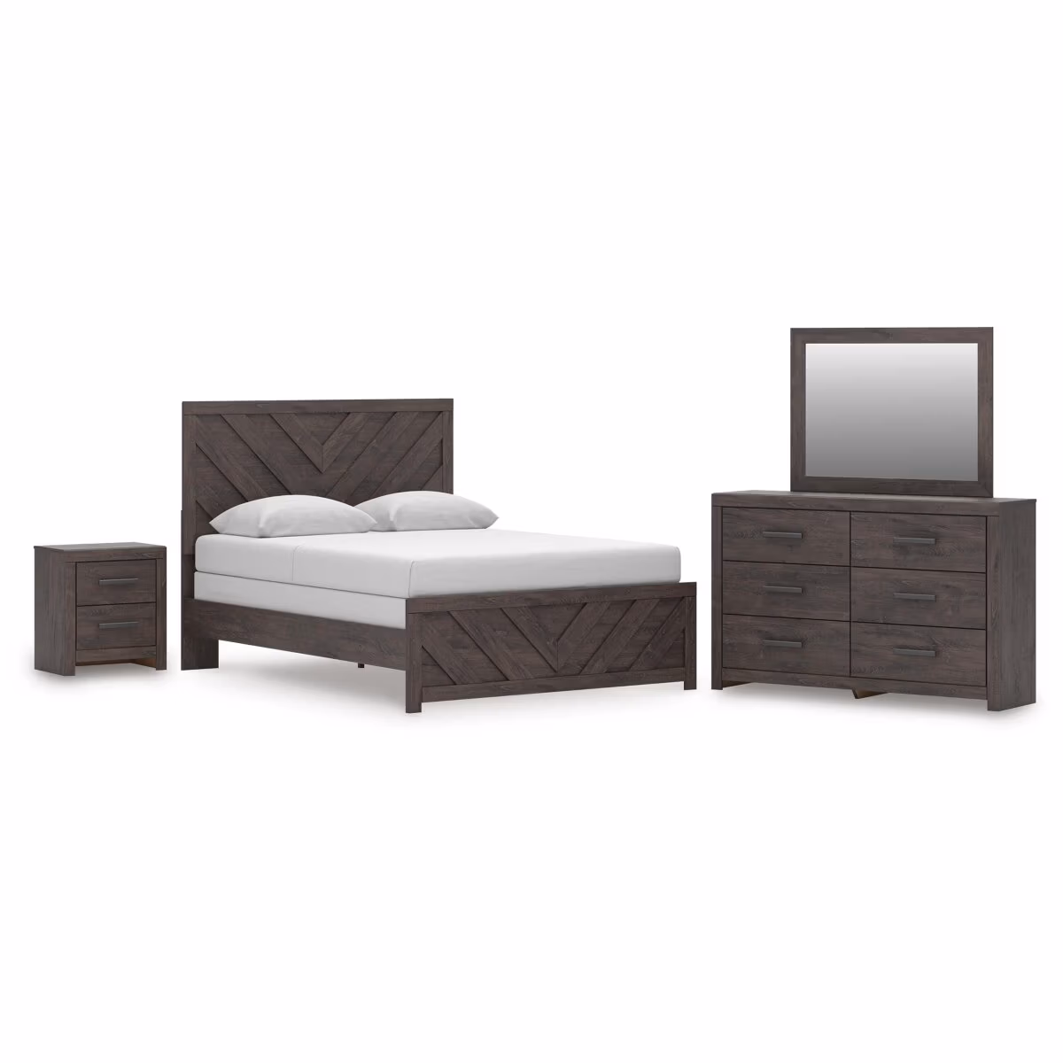 Prendonea Queen Panel Bed, Dresser, Mirror and Nightstand - Image 2
