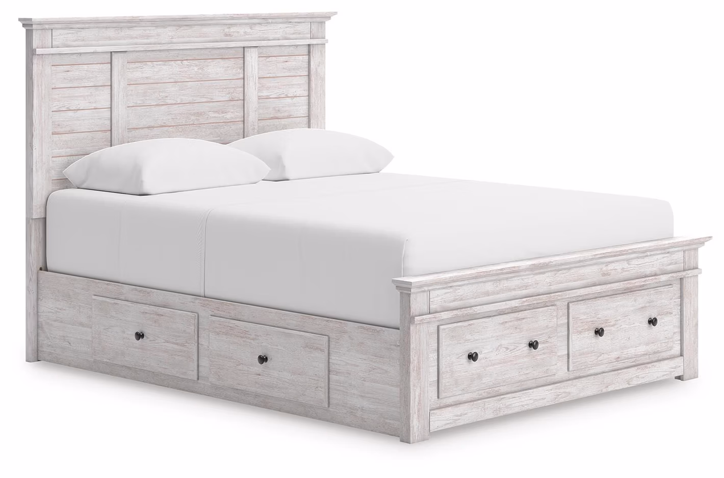 c8d9587fdf25b4034ddc8314af9db7a0 Makidern Queen Panel Storage Bed - Image 1