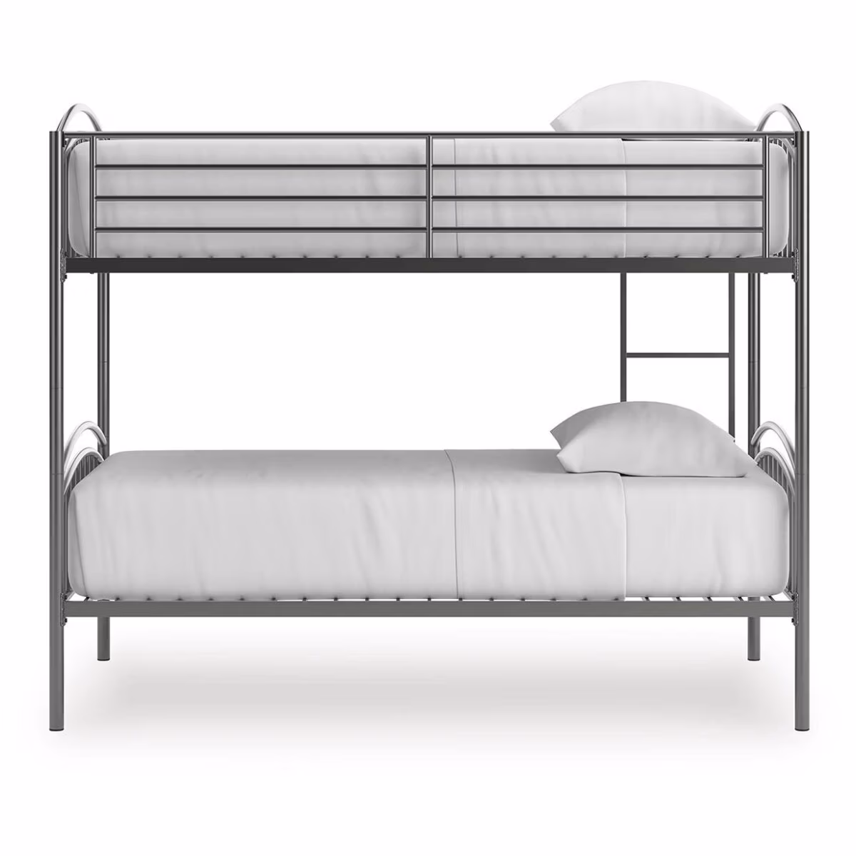 Lanceburg Twin over Twin Bunk Bed and 2 Mattresses - Image 5