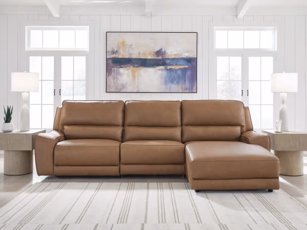DeepWakes 3-Piece Reclining Sofa Chaise - Image 3