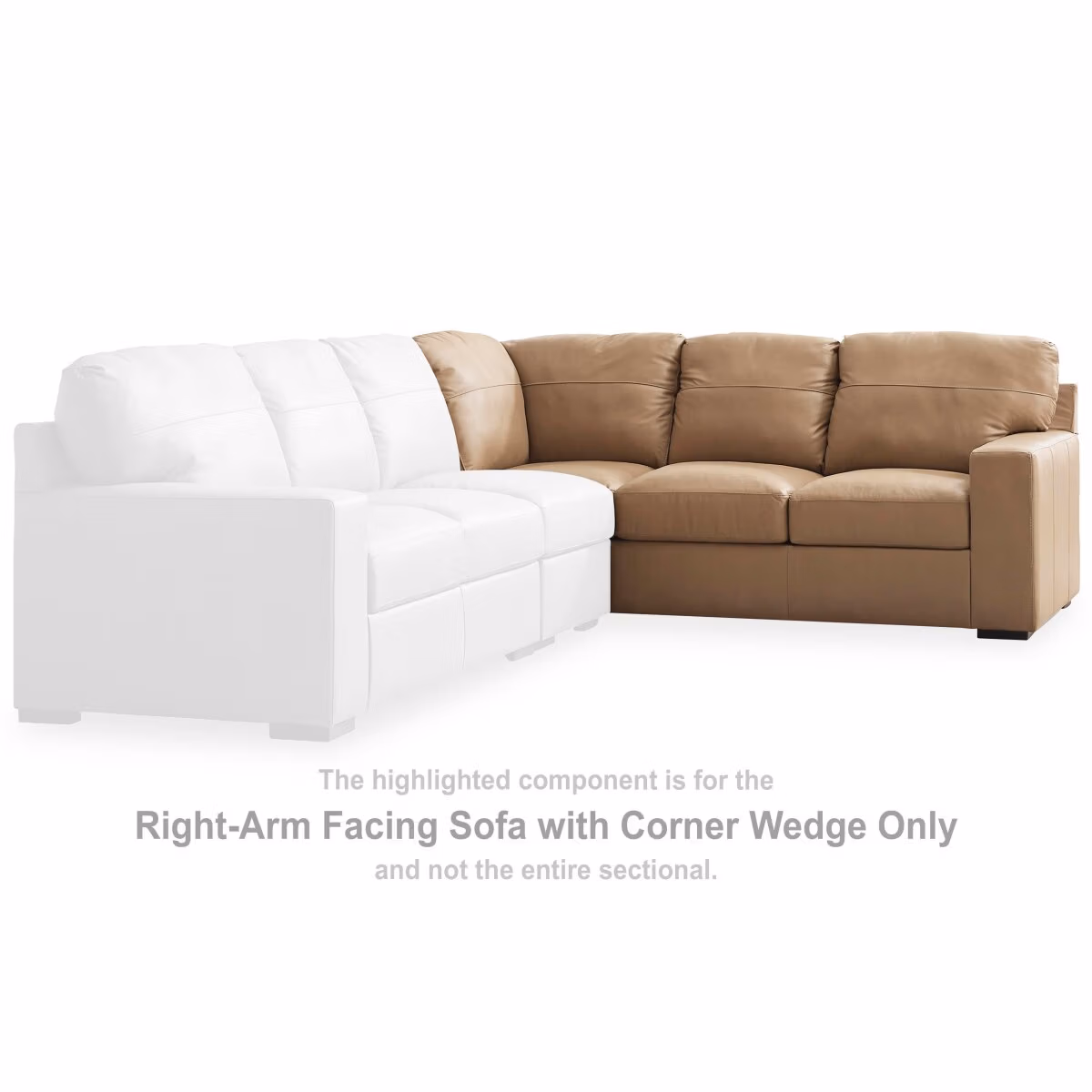Bandon Right-Arm Facing Sofa with Corner Wedge - Image 3