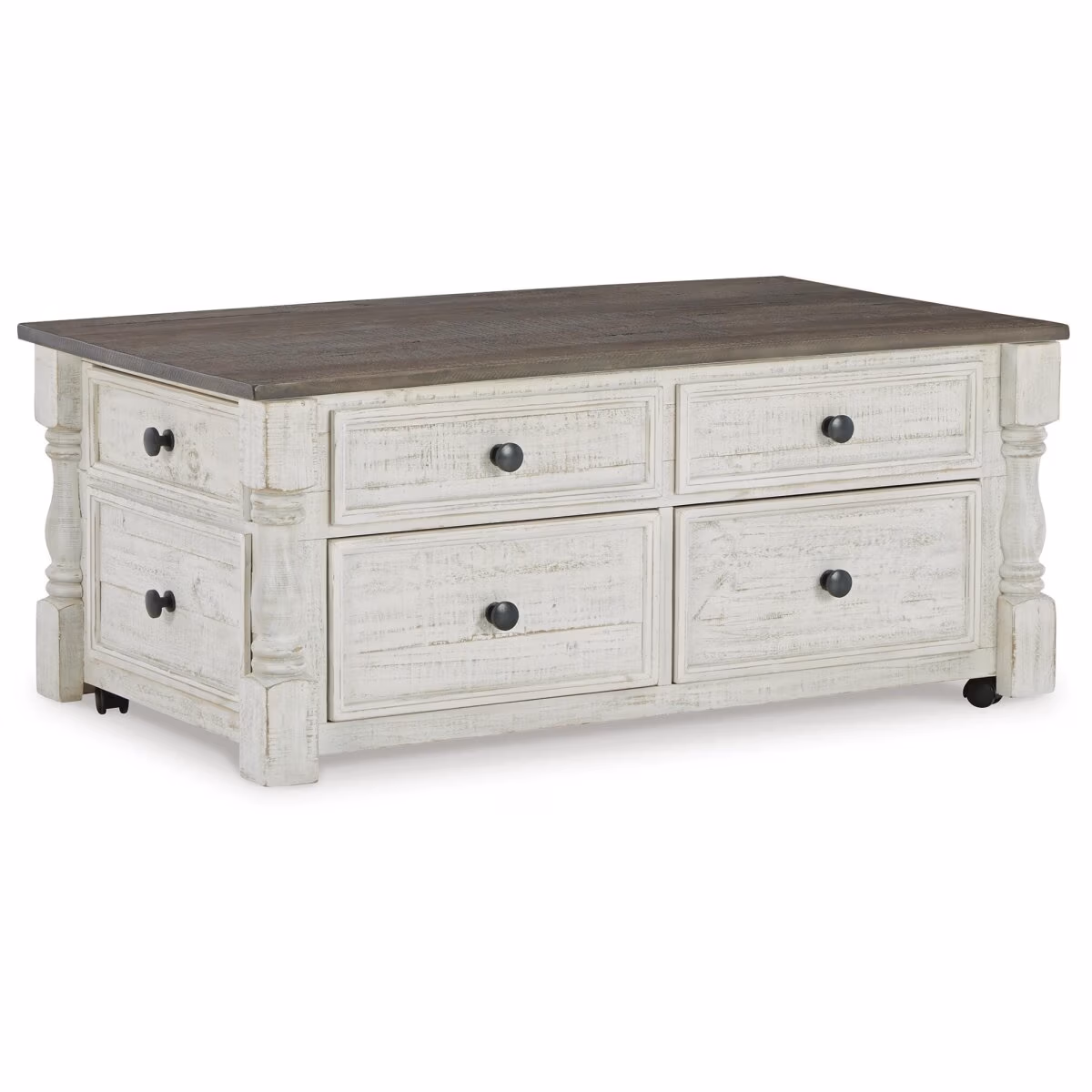 Havalance Lift Top Coffee Table and 2 End Tables - Image 4