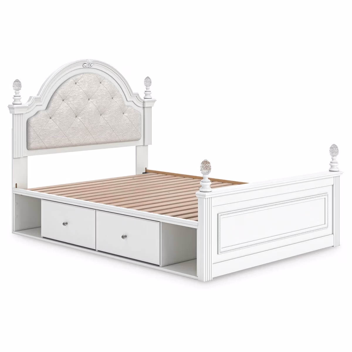 Kozlani Full Upholstered Panel Storage Bed - Image 5