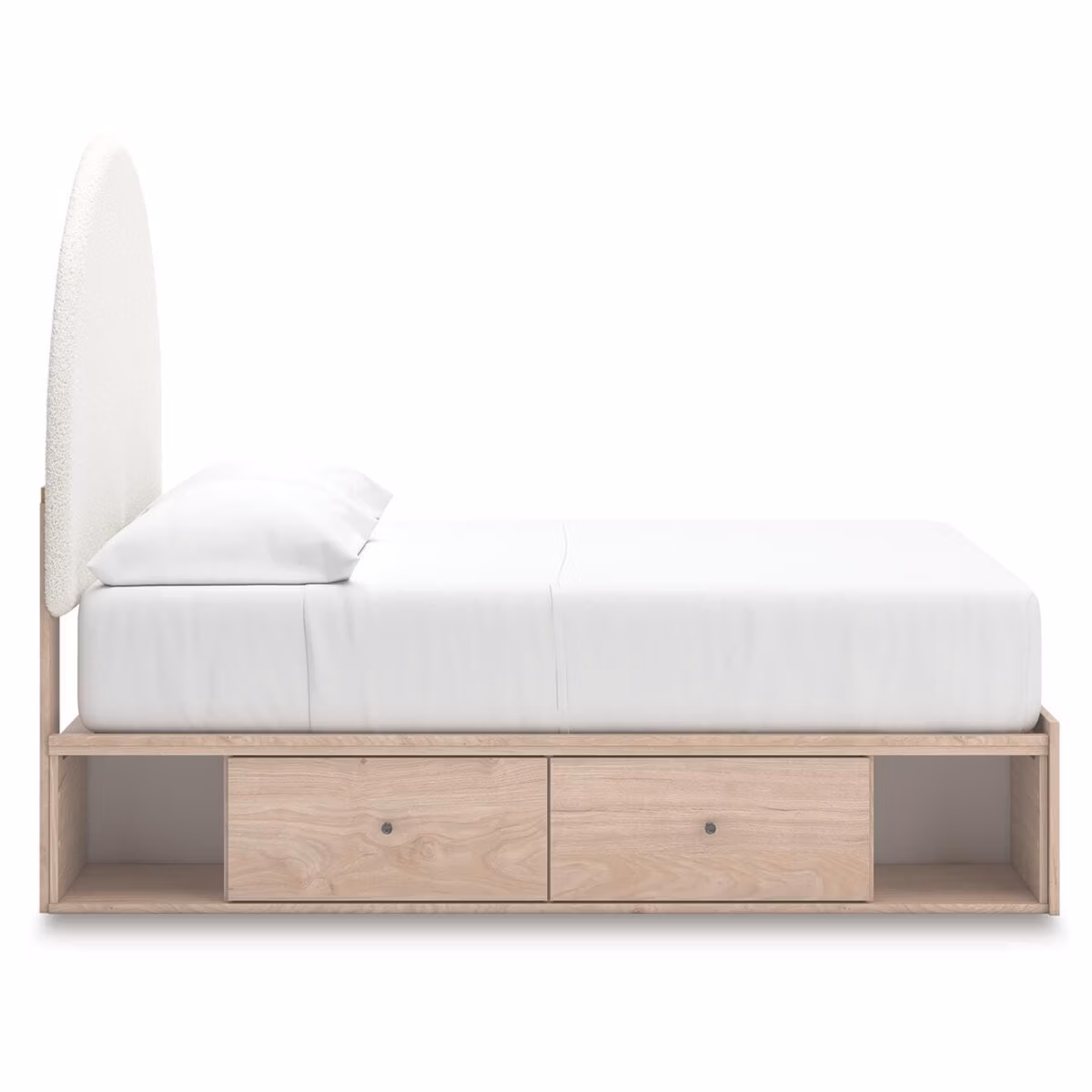 Arloster Full Upholstered Panel Bed with Storage - Image 10