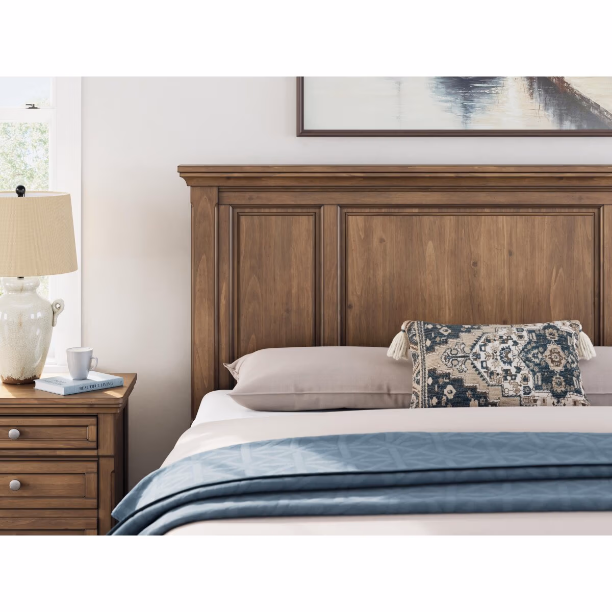 Feddinger King Panel Storage Bed, Dresser, Mirror, Chest and Nightstand - Image 37
