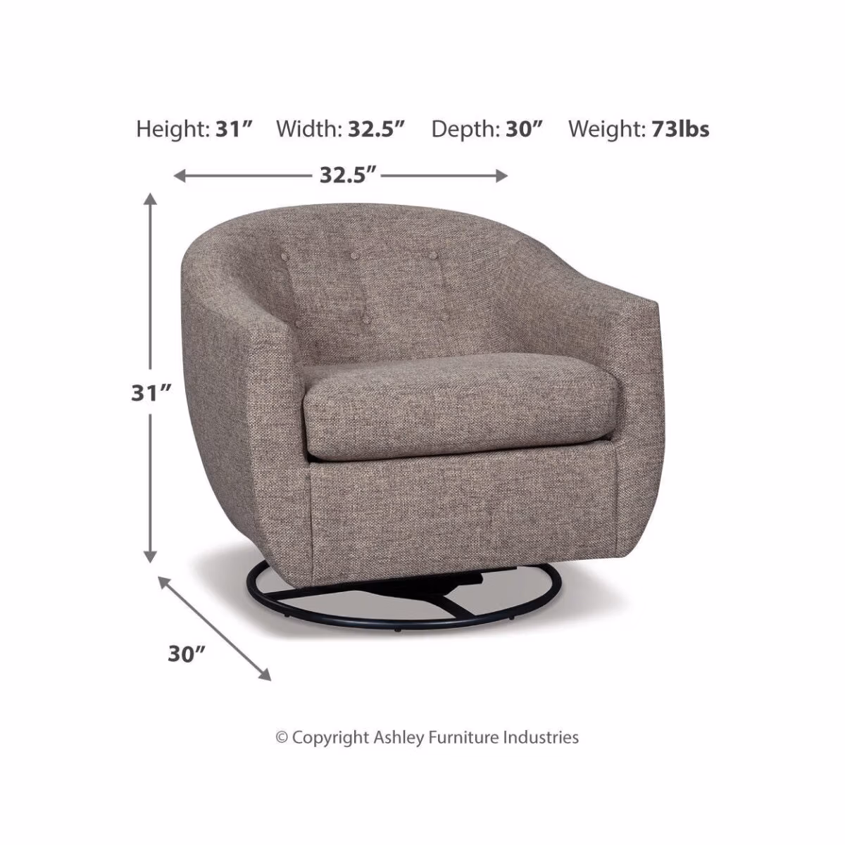 Upshur Accent Chair - Image 5