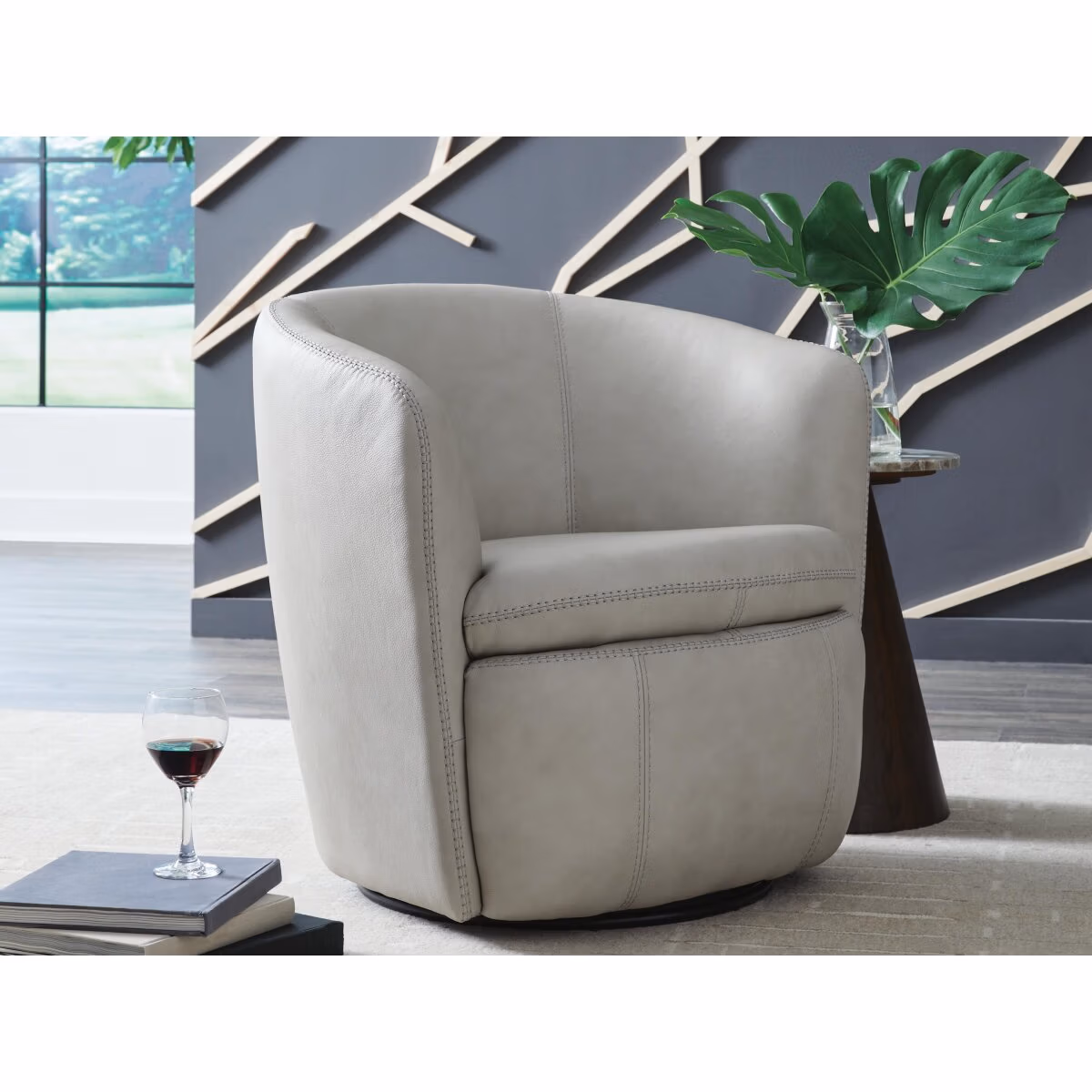 Kierreys Swivel Accent Chair - Image 3