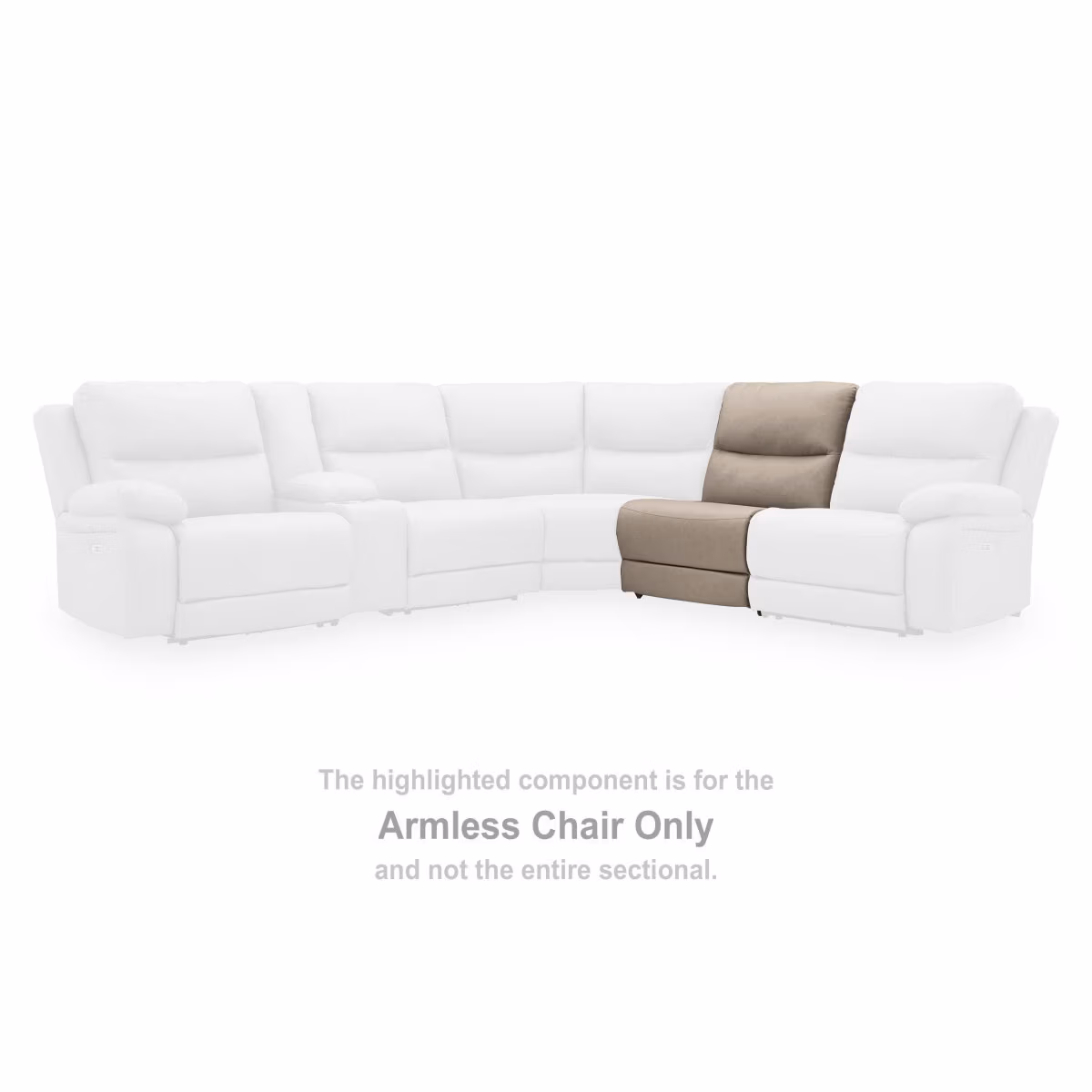 Narwhal Place Armless Chair - Image 3