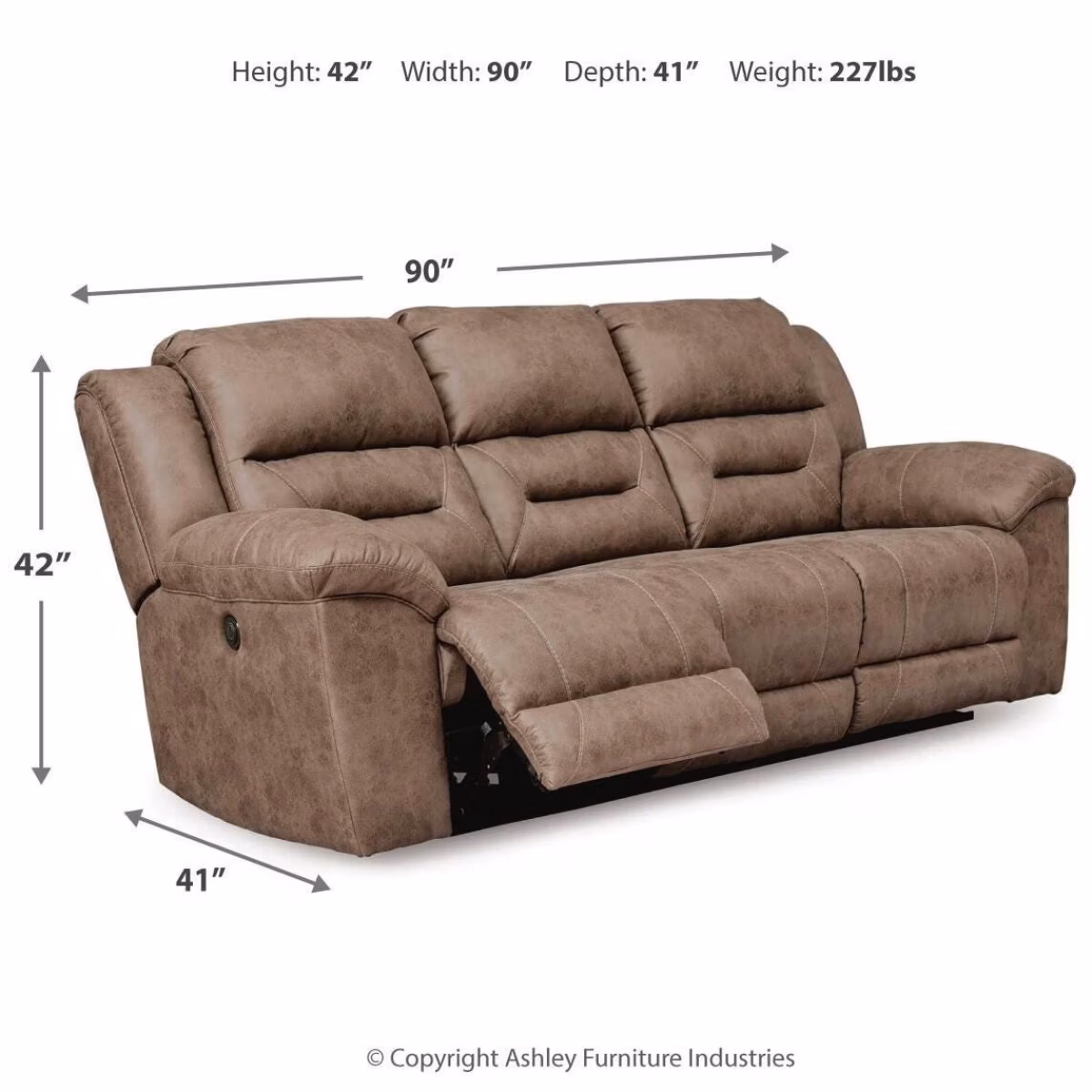 Stoneland Power Reclining Sofa - Image 6