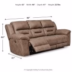 Stoneland Power Reclining Sofa - Image 6