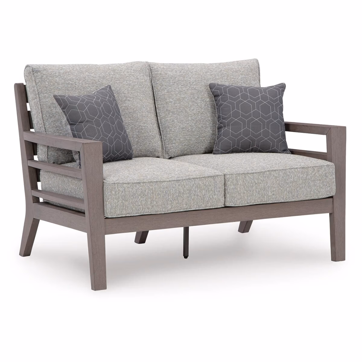 Hillside Barn Outdoor Loveseat with Cushion - Image 2