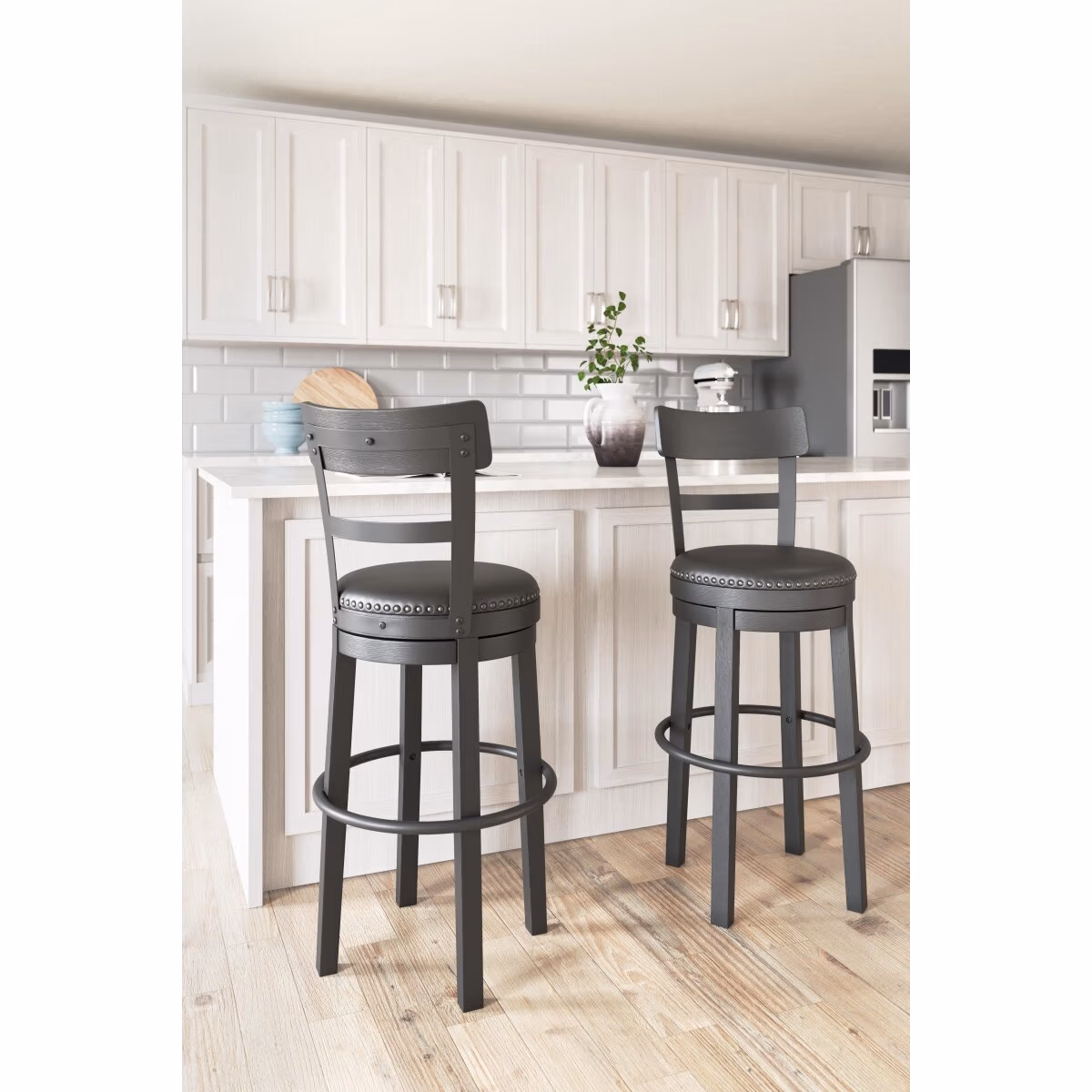 Valebeck Bar Height Bar Stool (Set of 2) - Image 2
