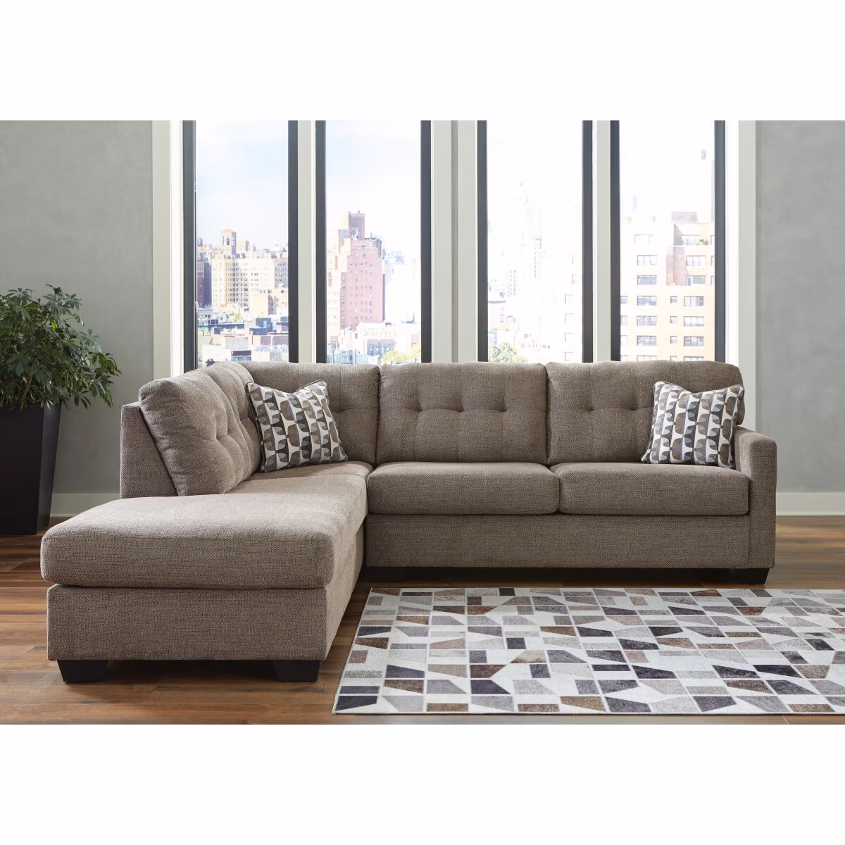 Mahoney 2-Piece Sectional with Chaise - Image 2