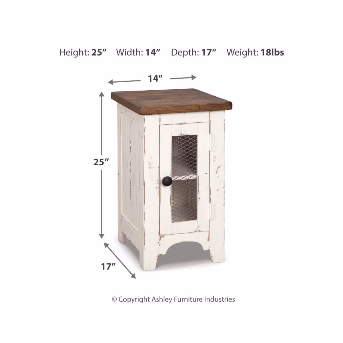 Wystfield Chairside End Table - Image 5