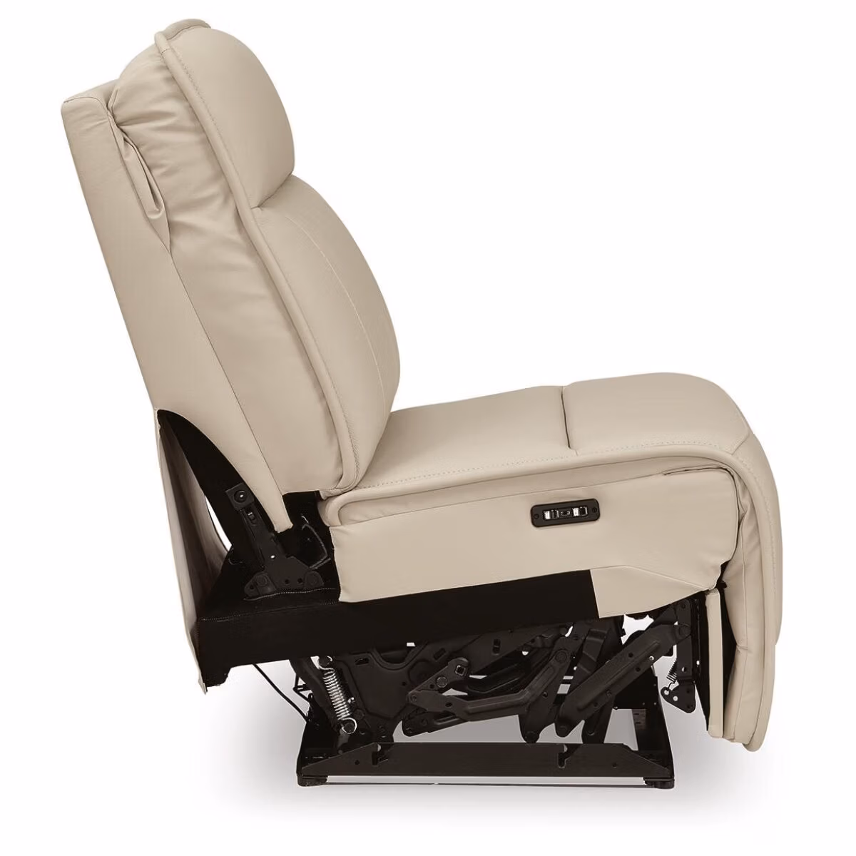 Double Deal Power Armless Recliner - Image 5