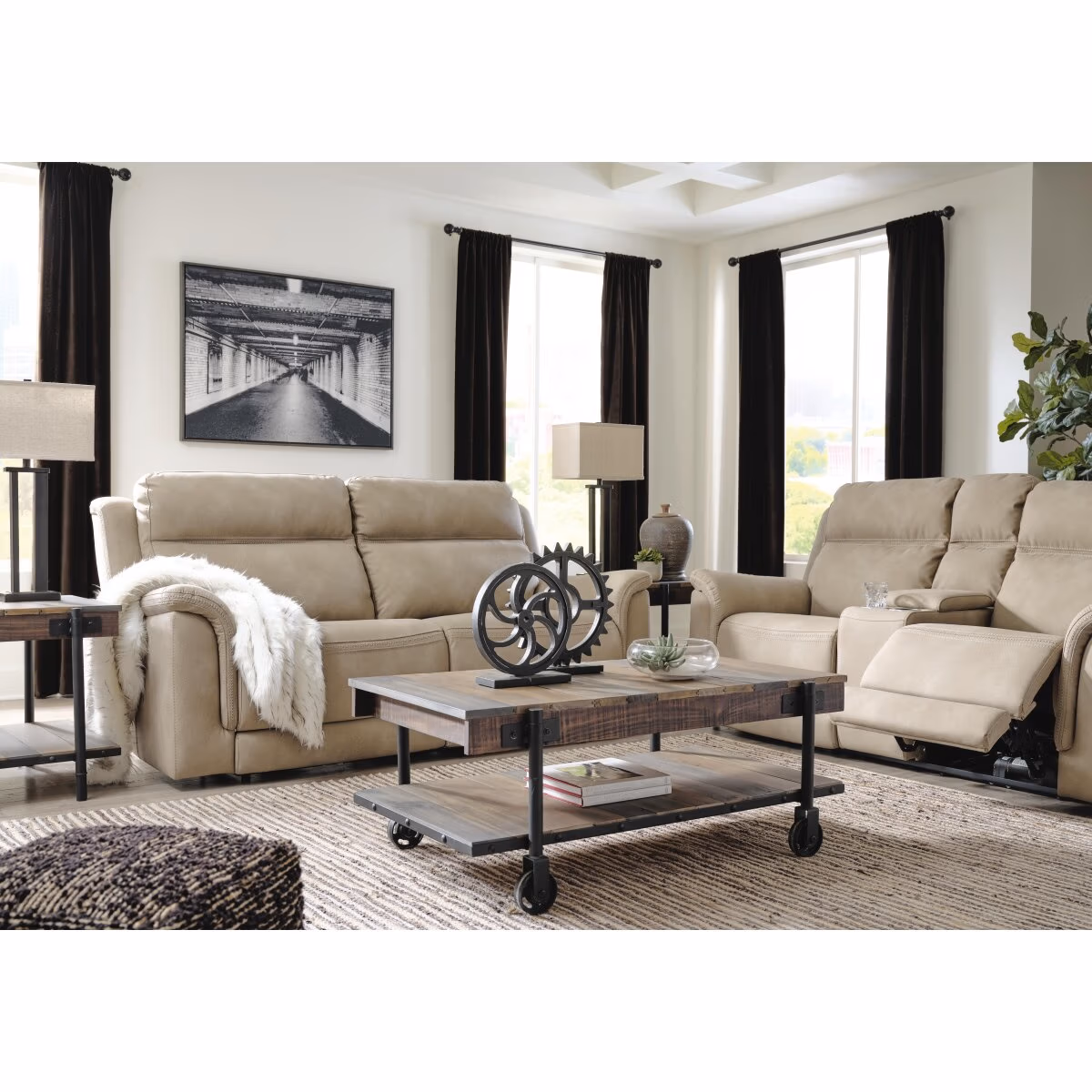 Next-Gen Durapella Power Reclining Sofa - Image 7