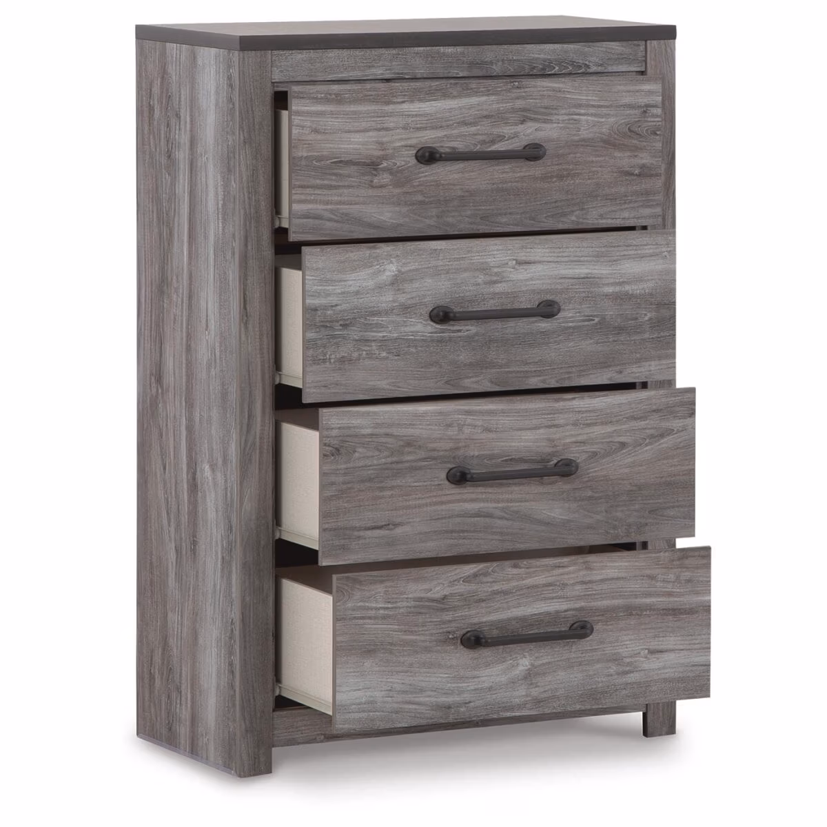 Bronyan King Panel Bed, Dresser, Mirror, Chest and 2 Nightstands - Image 6