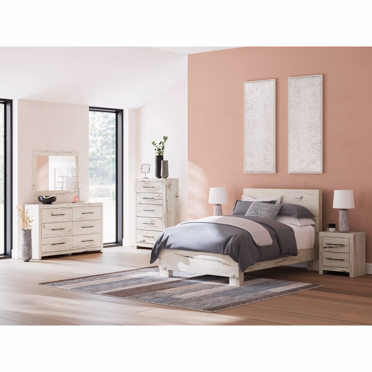 Lawroy Full Panel Bed - Image 10