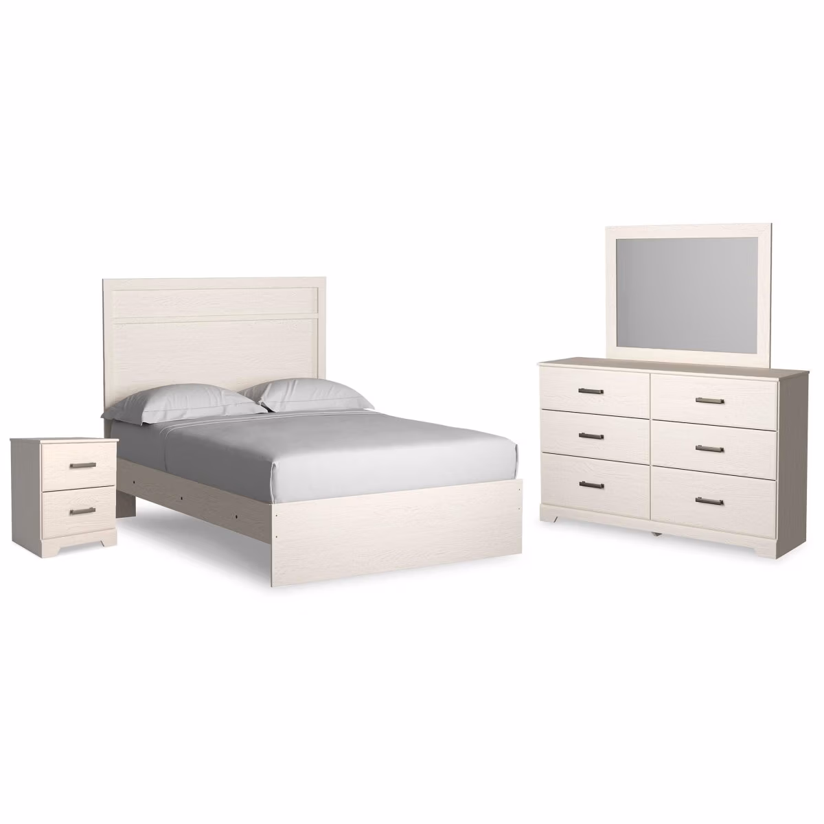 Stelsie Full Panel Bed, Dresser, Mirror and Nightstand - Image 3