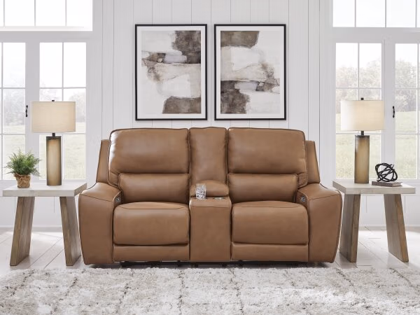 DeepWakes Power Reclining Loveseat with Console - Image 3