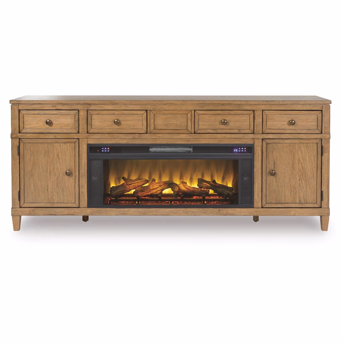 Sharlance 81" TV Stand with Electric Fireplace - Image 4