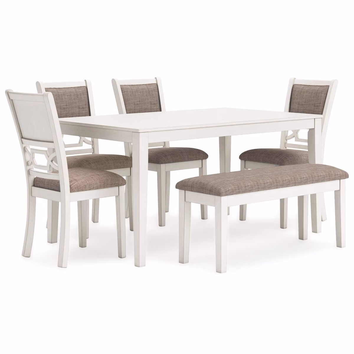 Erinberg Dining Table and 4 Chairs and Bench (Set of 6) - Image 2