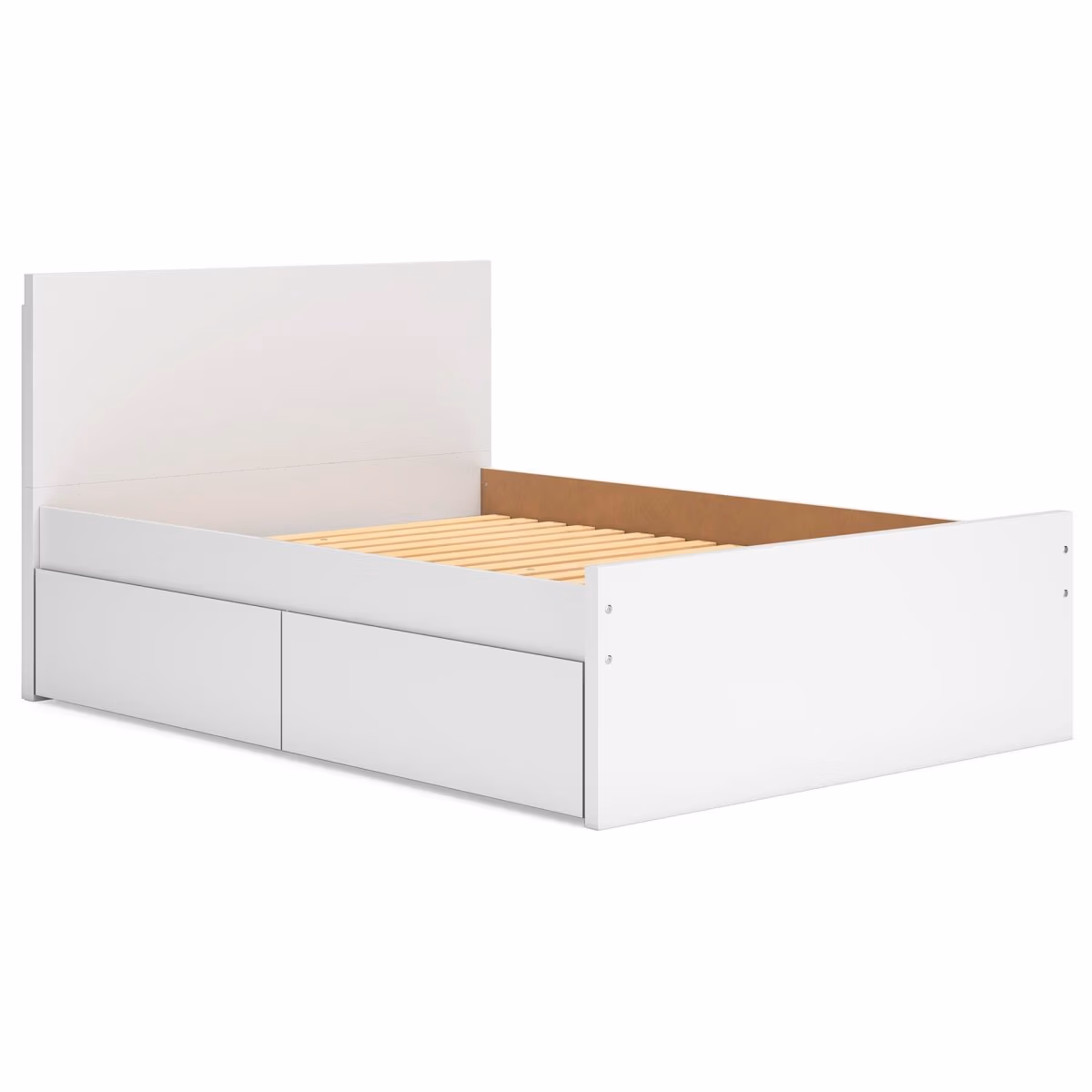 Onita Full Panel Platform Bed with 1 Side Storage - Image 3