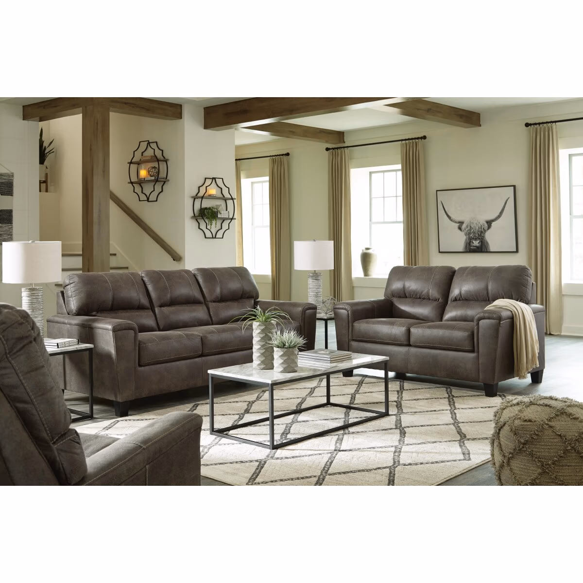 Navi Sofa, Loveseat and Recliner - Image 2