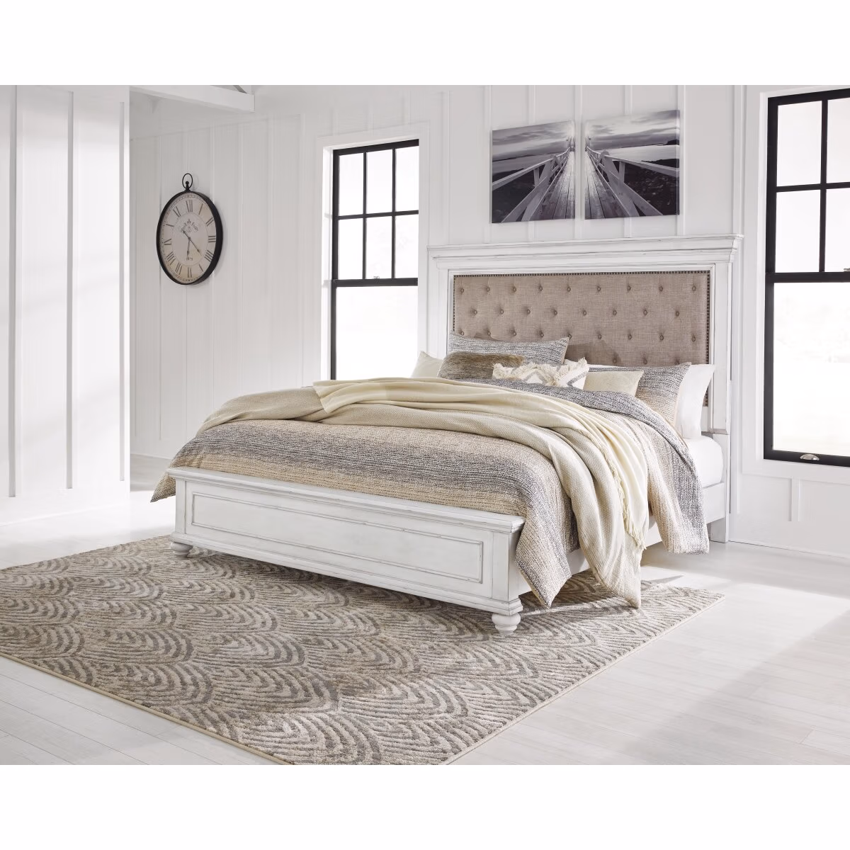 Kanwyn Queen Panel Bed - Image 3