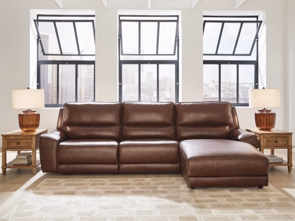 DeepWakes 3-Piece Reclining Sofa Chaise - Image 2