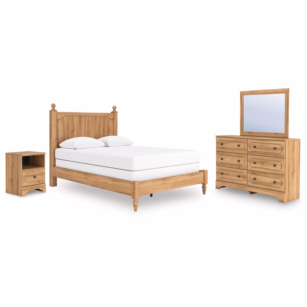 Aleaport Queen Panel Bed, Dresser, Mirror and Nightstand - Image 2