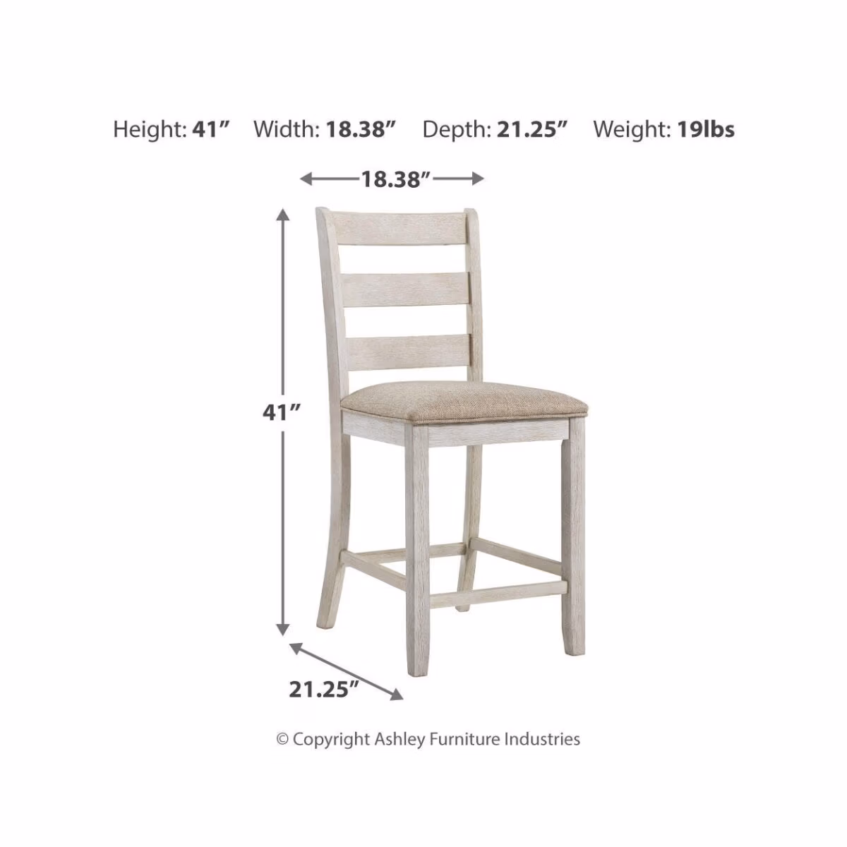 Skempton Counter Height Dining Table and 6 Barstools - Image 13