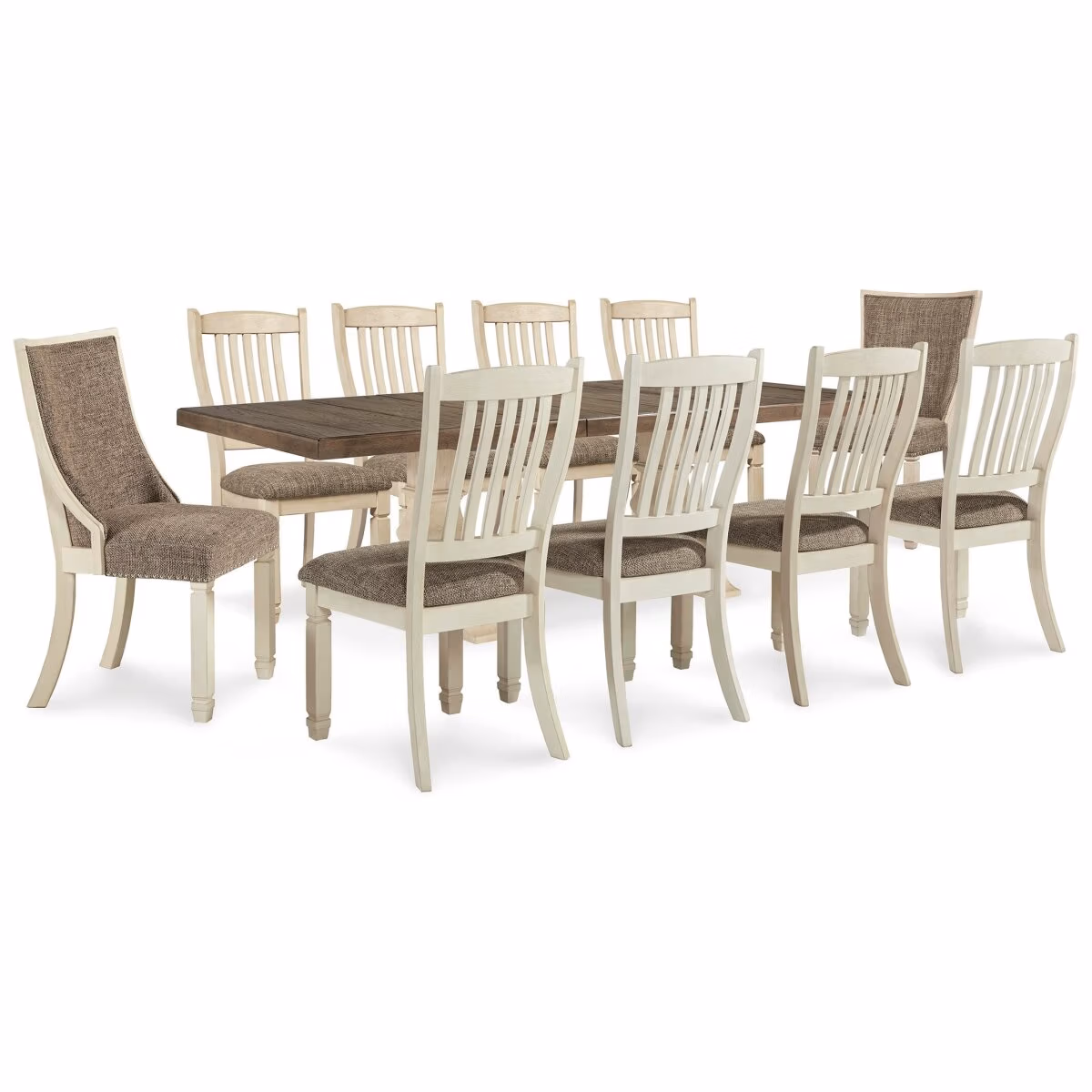 Bolanburg Dining Table and 10 Chairs - Image 2