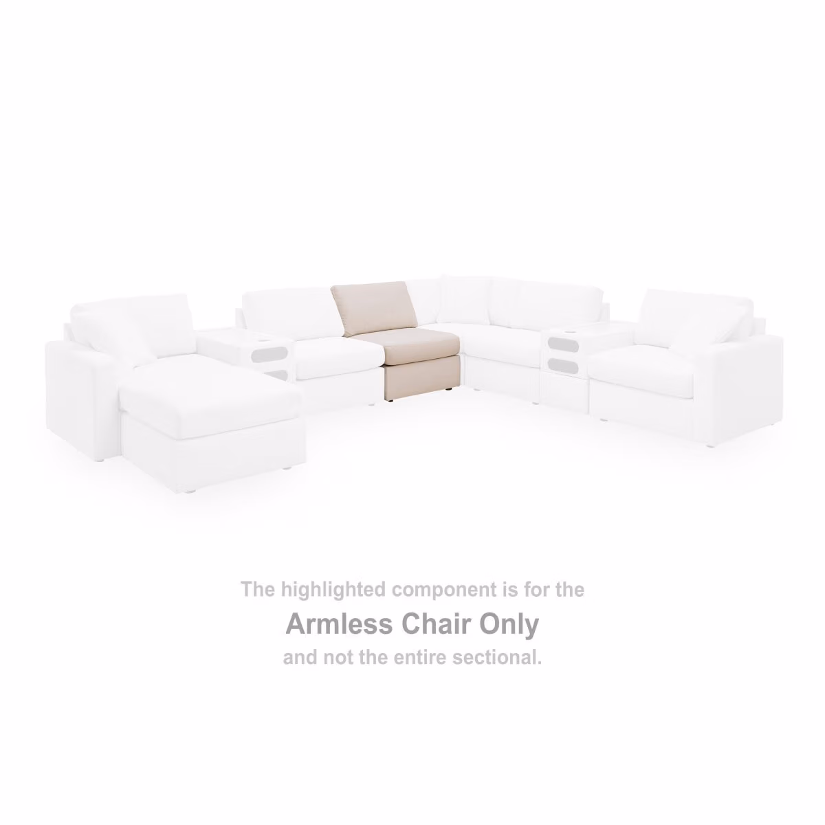 Modmax Armless Chair - Image 3