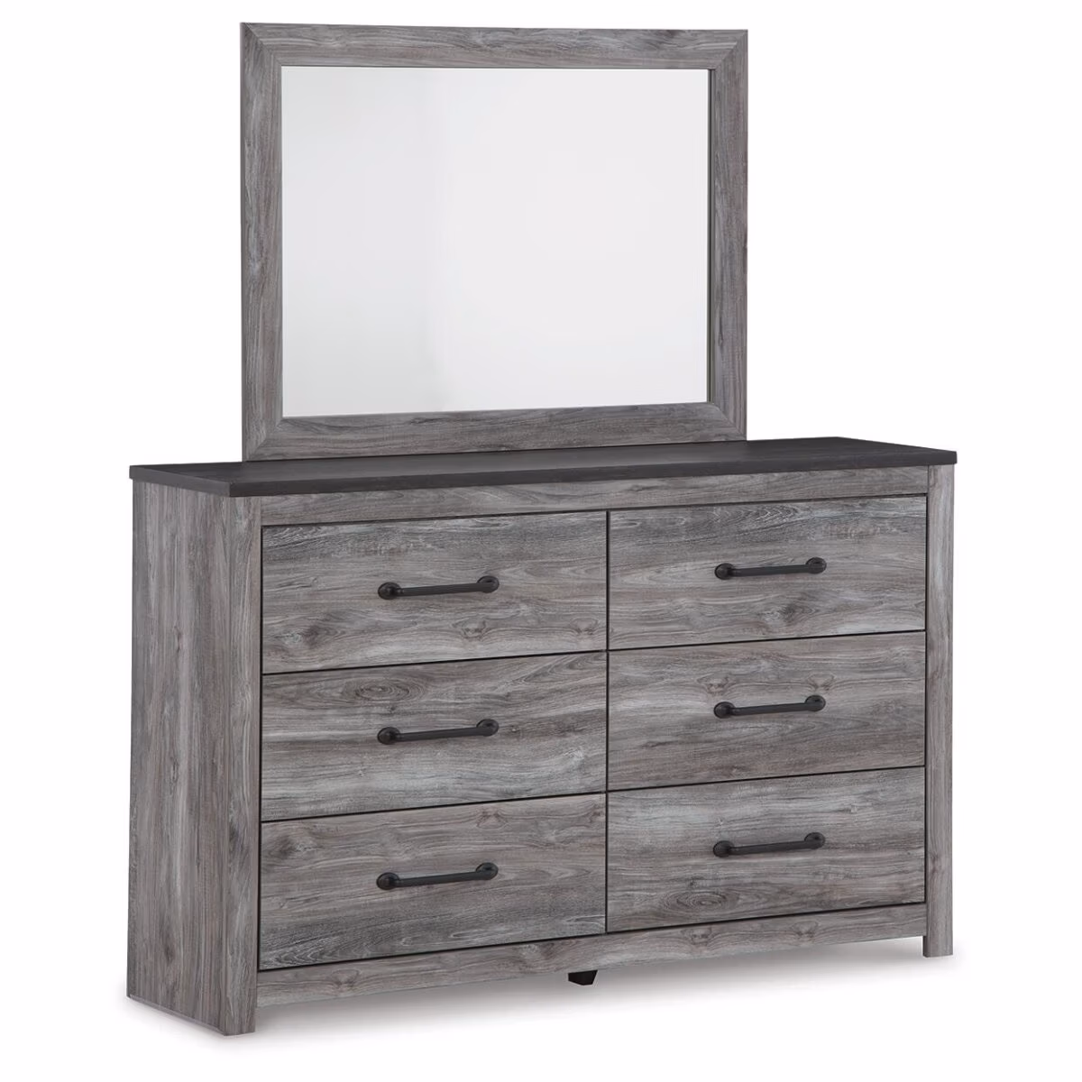 Bronyan King Panel Bed, Dresser, Mirror, Chest and 2 Nightstands - Image 3