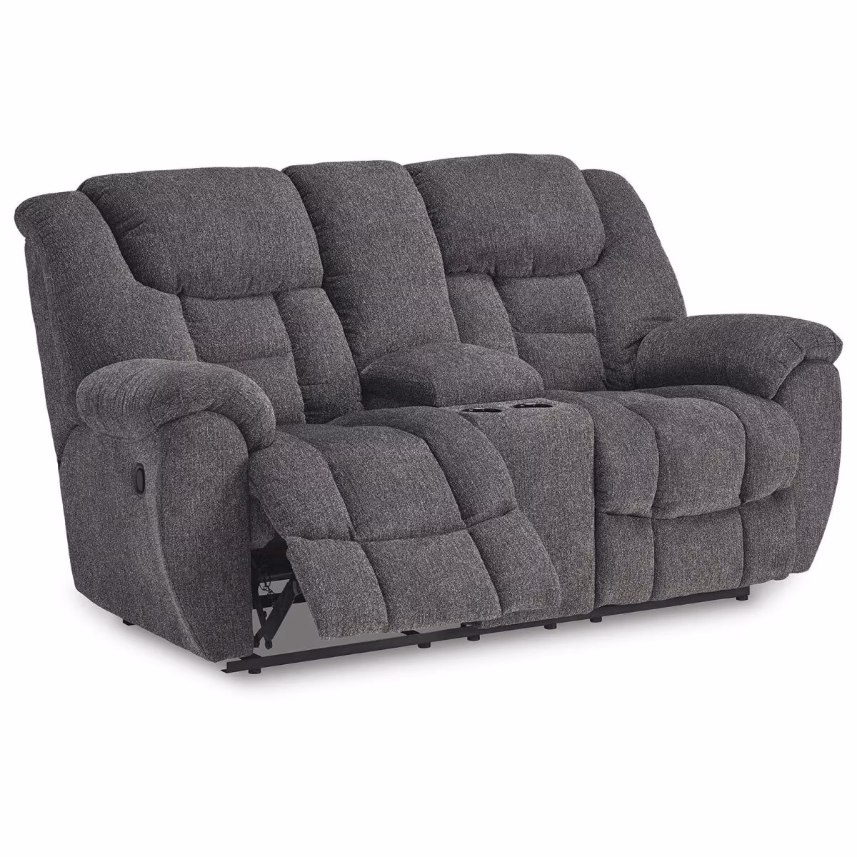 Foreside Reclining Loveseat with Console - Image 4