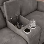 Next-Gen Durapella Power Reclining Loveseat with Console - Image 9